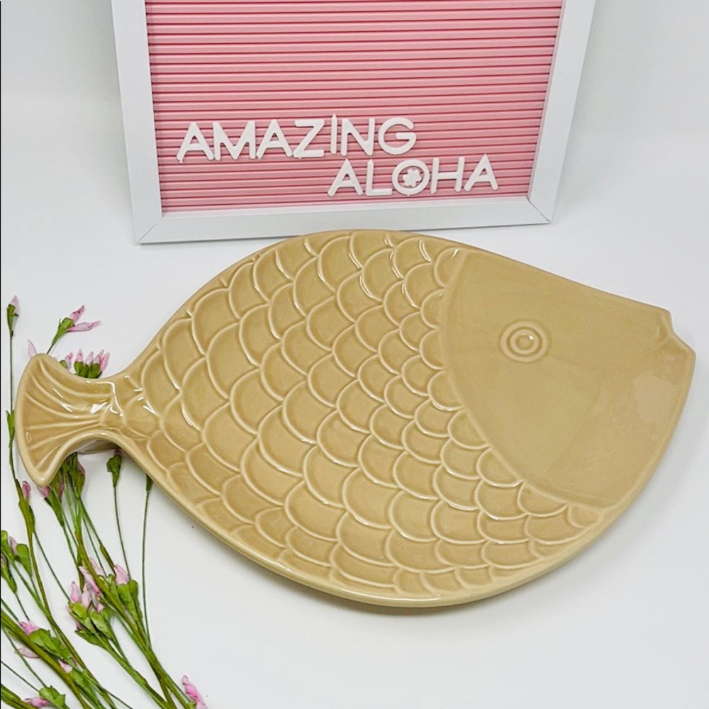 Brand NWT Andrea By Sadek Fish Serving Tray